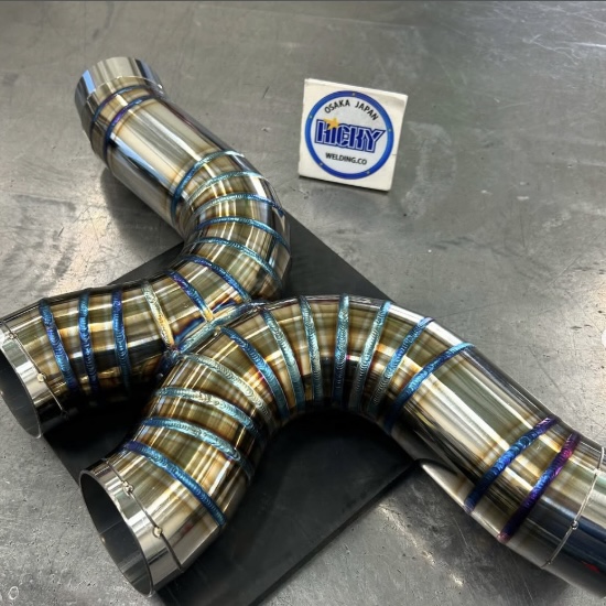 HICKY WELDING ワンオフマフラー TIG溶接